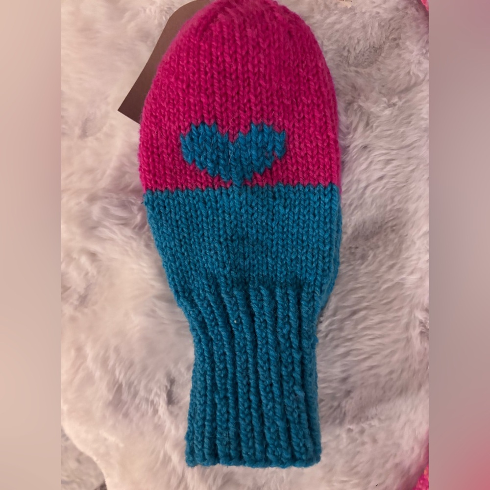 Hand Knit Mittens - Picture 3 of 6